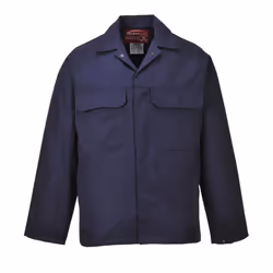 Portwest Mens Bizweld Flame Resistant Jacket - M, Navy