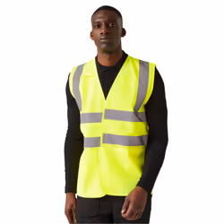 Regatta Mens Pro Supervisor Hi-Vis Vest - XL, Yellow