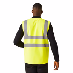 Regatta Mens Pro Supervisor Hi-Vis Vest - XL, Yellow