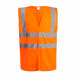Regatta Mens Pro Supervisor Hi-Vis Vest - 3XL, Orange