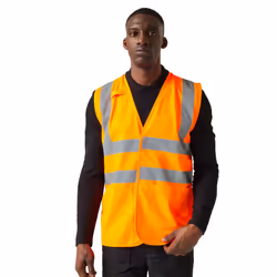 Regatta Mens Pro Supervisor Hi-Vis Vest - 3XL, Orange