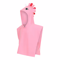 Regatta Childrens/Kids Luna The Unicorn Hooded Towel - 1-3 Years, Sweet Pink
