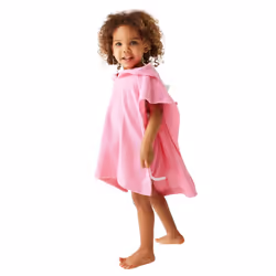 Regatta Childrens/Kids Luna The Unicorn Hooded Towel - 1-3 Years, Sweet Pink