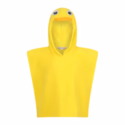 Regatta Childrens/Kids Pebbles The Duck Hooded Towel - 4-6 Years, Sunbeam