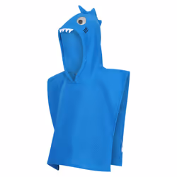 Regatta Childrens/Kids Bubbles The Shark Hooded Towel - 1-3 Years, Hawaiian Blue
