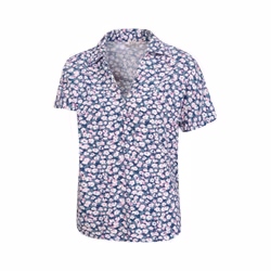 Mountain Warehouse Womens/Ladies Valleta Floral Short-Sleeved Shirt - 16 UK, Grey