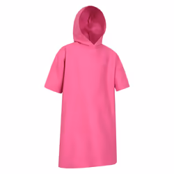 Mountain Warehouse Childrens/Kids Lagoon Microfibre Hooded Towel - S, Pink