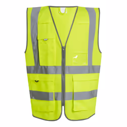 Regatta Mens Pro Executive Hi-Vis Vest - 3XL, Yellow