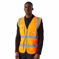 Regatta Mens Pro Executive Hi-Vis Vest - XL, Orange