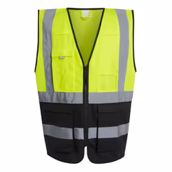 Regatta Mens Pro Executive Hi-Vis Vest - S, Yellow/Black