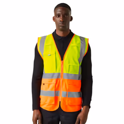 Regatta Mens Pro Executive Hi-Vis Vest - S, Yellow/Orange