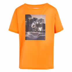 Regatta Childrens/Kids Alvardo VIII Skateboard T-Shirt - 3-4 Years, Persimmon