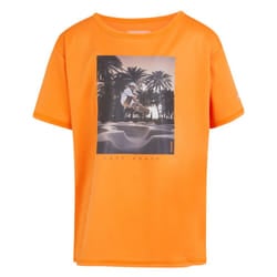 Regatta Childrens/Kids Alvardo VIII Skateboard T-Shirt - 3-4 Years, Persimmon
