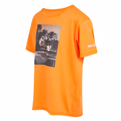 Regatta Childrens/Kids Alvardo VIII Skateboard T-Shirt - 3-4 Years, Persimmon