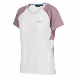 Regatta Womens/Ladies Emera T-Shirt - 8 UK, White/Heather