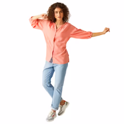 Regatta Womens/Ladies Natuna Lightweight Shirt - 12 UK, Shell Pink