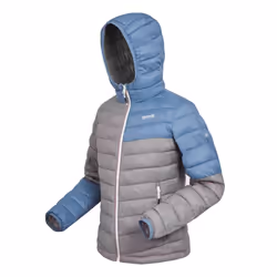 Regatta Womens/Ladies Hillpack II Hooded Padded Jacket - 18 UK, Heather/Coronet Blue