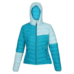 Regatta Womens/Ladies Hillpack II Hooded Padded Jacket - 10 UK, Tahoe Blue/Bleached Aqua