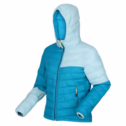 Regatta Womens/Ladies Hillpack II Hooded Padded Jacket - 10 UK, Tahoe Blue/Bleached Aqua