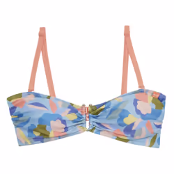 Regatta Womens/Ladies Aceana III Abstract Floral Bikini Top - 16 UK, Blue