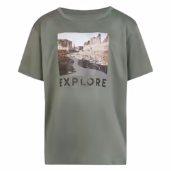 Regatta Childrens/Kids Alvardo VIII Explore Landscape T-Shirt - 3-4 Years, Agave Green
