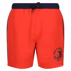Regatta Mens Bentham Swim Shorts - M, High Risk Red/Navy