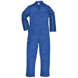 Portwest Unisex Adult Euro Overalls - 3XL R, Royal Blue