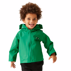 Regatta Childrens/Kids Stompy The Dinosaur Waterproof Jacket - 3 Years, Jellybean Green