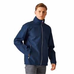 Regatta Mens Ascender Waterproof Soft Shell Jacket - M, Navy/Classic Red