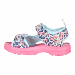 Mountain Warehouse Girls Animal Print Sandals - 6 UK Child, Pink