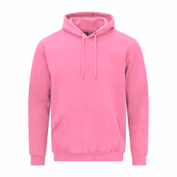 Gildan Unisex Adult Softstyle Fleece Midweight Hoodie - S, Pink Lemonade