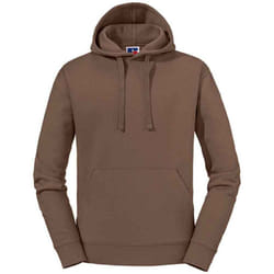 Russell Mens Authentic Hoodie - XS, Mocha