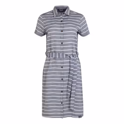 Regatta Womens/Ladies Rema Striped Shirt Dress - 10 UK, Navy/White