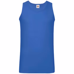 Fruit of the Loom Unisex Adult Valueweight Athletic Tank Top - S, Royal Blue