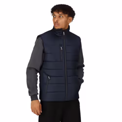 Regatta Mens Navigate Thermal Body Warmer - XL, Navy/Seal Grey