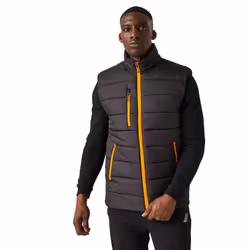 Regatta Mens Navigate Thermal Body Warmer - S, Black/Orange Pop