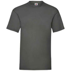 Fruit of the Loom Mens Valueweight T-Shirt - S, Light Graphite