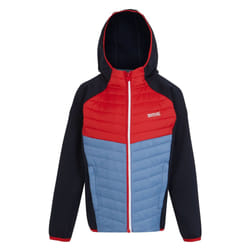 Regatta Childrens/Kids Kielder VIII Hybrid Jacket - 3-4 Years, Navy/Danger Red/Coronet Blue