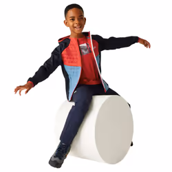 Regatta Childrens/Kids Kielder VIII Hybrid Jacket - 3-4 Years, Navy/Danger Red/Coronet Blue