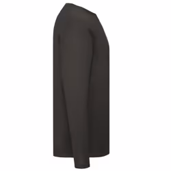 Fruit of the Loom Mens Original Long-Sleeved T-Shirt - M, Black