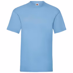 Fruit of the Loom Mens Valueweight T-Shirt - S, Sky Blue