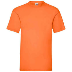 Fruit of the Loom Mens Valueweight T-Shirt - XL, Orange