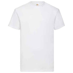 Fruit of the Loom Mens Valueweight T-Shirt - M, White