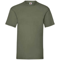 Fruit of the Loom Mens Valueweight T-Shirt - S, Classic Olive
