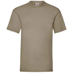 Fruit of the Loom Mens Valueweight T-Shirt - XL, Khaki Green