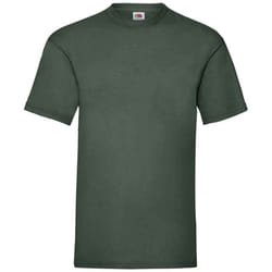 Fruit of the Loom Mens Valueweight T-Shirt - XXL, Bottle Green