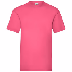 Fruit of the Loom Mens Valueweight T-Shirt - M, Fuchsia