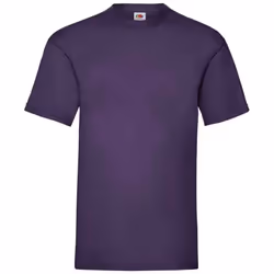 Fruit of the Loom Mens Valueweight T-Shirt - XL, Purple