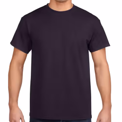 Gildan Adults Unisex Heavy Cotton T Shirt - L, Blackberry