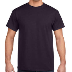 Gildan Adults Unisex Heavy Cotton T Shirt - L, Blackberry